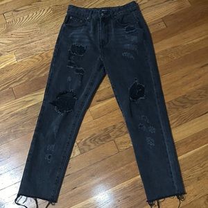 Distressed Mom Jeans! NEW